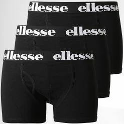 Le moins cher 🤩 Lot De 3 Boxers SHAY0614 Noir de Ellesse 🛒
