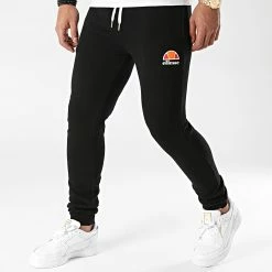 Bon marché ❤️ Pantalon Jogging Ovest SHS01763 Noir de Ellesse 🔔