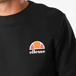 Vente flash 😀 Sweat Crewneck Diveria SHS02215 Noir de Ellesse 😍 -Ellesse Soldes ellesse 197935 SHS02215 BLACK 20190919T155605 03