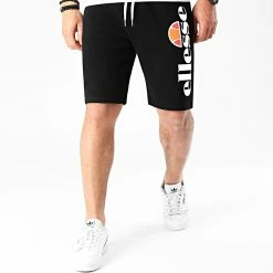 Remise 👏 Short Jogging Bossini Fleece SHS08748 Noir de Ellesse 🎁 -Ellesse Soldes ellesse 210533 SHS08748 BLACK 20200131T154414 02