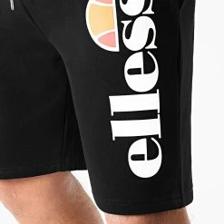 Remise 👏 Short Jogging Bossini Fleece SHS08748 Noir de Ellesse 🎁 -Ellesse Soldes ellesse 210533 SHS08748 BLACK 20200131T154419 03