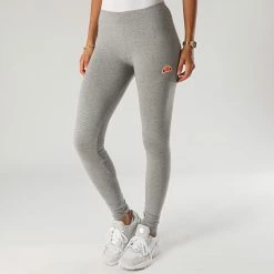 Offres 🎁 Legging Femme Solos 2 SGS04703 Gris Chiné de Ellesse 🧨