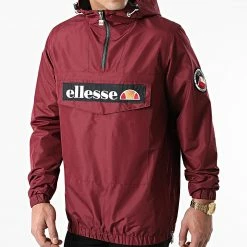 Coupon 🎉 Coupe-Vent Mont 2 Oh SHH06040 Bordeaux de Ellesse 🎉