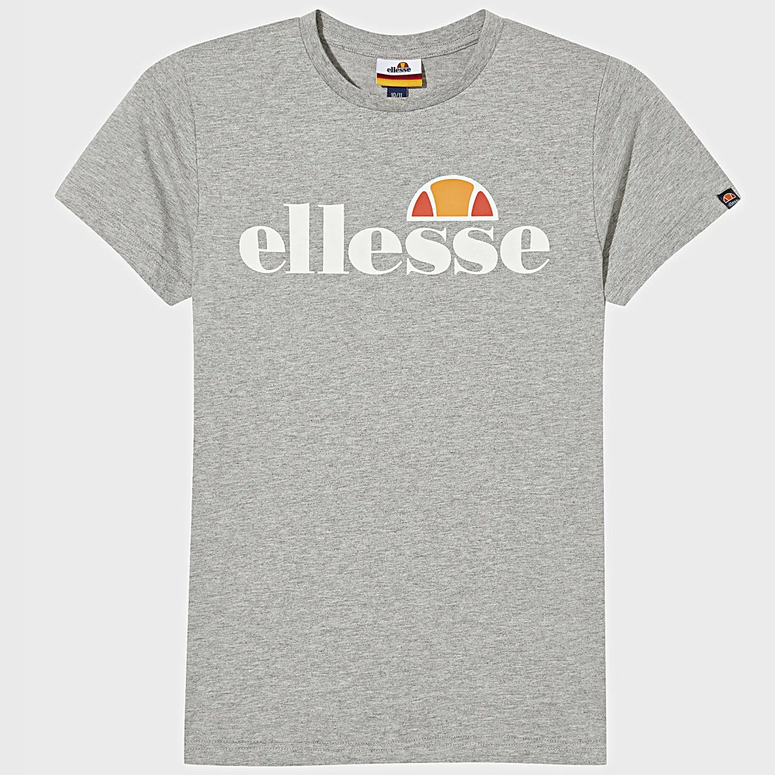 Promo ✨ Tee 👕 Shirt Enfant Malia Gris Chiné de Ellesse 👍 3 Promo ✨ Tee 👕 Shirt Enfant Malia Gris Chiné de Ellesse 👍