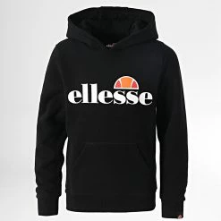Vente flash ❤️ Sweat Capuche Enfant Jero S3E08575 Noir de Ellesse 🧨