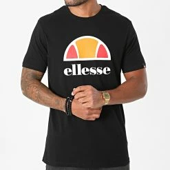 Le moins cher ⌛ Tee 👚 Shirt Dyne SXG12736 Noir de Ellesse 👏 -Ellesse Soldes ellesse 280671 SXG12736 BLACK 20210827T120207 03