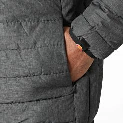 Top 10 🤩 Doudoune Capuche Lombardy 2 Padded Gris Anthracite de Ellesse 👍 -Ellesse Soldes ellesse 283461 SHK13274 DARK GREY MARL 20210910T084705 04