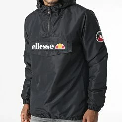 Acheter ❤️ Veste Outdoor A Capuche Monterini SHK08149 Noir de Ellesse 🔔