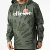 Grosses soldes ⭐ Sweat Capuche Gottero Tie Dye SHL11365 Vert Kaki de Ellesse 🎁 -Ellesse Soldes ellesse 293393 SHL11365 TIE DYE DARK GREEN 20211202T125328 01