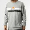 Top 10 😀 Sweat Crewneck Prella SHL13165 Gris Chiné de Ellesse 👏