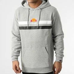 Budget ⌛ Sweat Capuche Arloni SHL13709 Gris de Ellesse 🤩