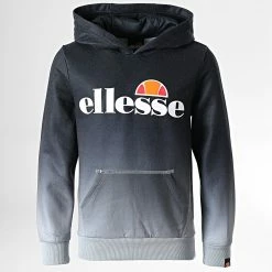 Meilleur prix ❤️ Sweat Capuche Enfant Jero Gris Anthracite Dégradé de Ellesse 🔥