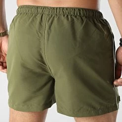 Top 10 🌟 Short De Bain Dem Slackers SHS00938 Vert Kaki de Ellesse 😍 -Ellesse Soldes ellesse 301100 SHS00938 KHAKI 20220301T143932 04