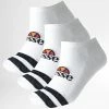 Sortie 💯 Lot De 3 Paires De Chaussettes Melna Blanc de Ellesse 🛒