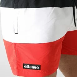 Meilleure affaire 🎉 Short De Bain Cielo Rouge Blanc Noir de Ellesse ⭐ -Ellesse Soldes ellesse 301914 SHM04797 036 20220204T155144 02