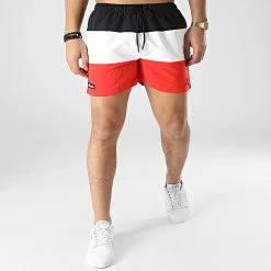 Meilleure affaire 🎉 Short De Bain Cielo Rouge Blanc Noir de Ellesse ⭐ -Ellesse Soldes ellesse 301914 SHM04797 036 20220204T155146 03