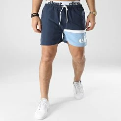 Offres 🔥 Short De Bain Secendo SHM14217 Bleu Clair Bleu Marine de Ellesse 💯 -Ellesse Soldes ellesse 301937 SHM14217 429 20220204T155056 03