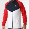 Acheter 😀 Veste Zippée Frivoli SXM14463 Blanc Rouge Bleu Marine de Ellesse 🧨