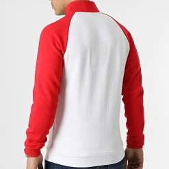 Acheter 😀 Veste Zippée Frivoli SXM14463 Blanc Rouge Bleu Marine de Ellesse 🧨 -Ellesse Soldes ellesse 301960 SXM14463 908 20220207T162147 04