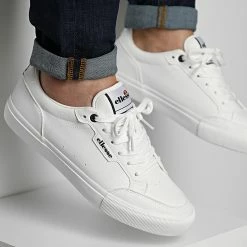 Bon marché ⌛ Baskets Veno Vulcan 897040 White de Ellesse 😍