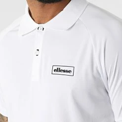 Meilleure vente ✔️ Polo A Manches Courtes Villa SXM13808 Blanc de Ellesse 🌟 -Ellesse Soldes ellesse 314529 SXM13808 WHITE 20220420T152545 02