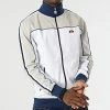 Le moins cher 😍 Veste Zippée A Bandes Libra SHN15079 Blanc Beige de Ellesse 👍 -Ellesse Soldes ellesse 317707 SHN15079 LIGHT GREY 20220510T152519 01