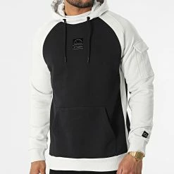 Vente flash ✔️ Sweat Capuche Mariel SXN15373 Gris Clair Noir de Ellesse 🥰