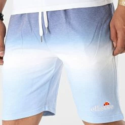 Budget 🎉 Short Jogging Nolish Bleu Marine Dégradé de Ellesse 🤩