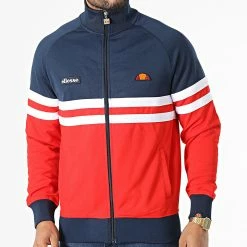 Sortie 👍 Veste Zippée Rimini Bleu Marine de Ellesse 🛒