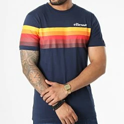 Acheter ✔️ Tee 👚 Shirt Paco Bleu Marine de Ellesse 🔔 -Ellesse Soldes ellesse 333810 SHP16214 NAVY 20220826T143233 03