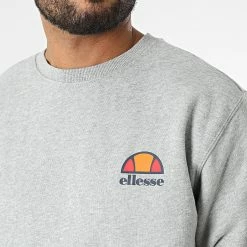 Ellesse Soldes -Ellesse Soldes ellesse 333814 SHS02215 GREY MARL 20220825T160503 02