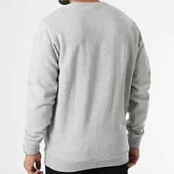 Acheter ⭐ Sweat Crewneck Diveria Gris Chiné de Ellesse 😉 -Ellesse Soldes ellesse 333814 SHS02215 GREY MARL 20220825T160506 04