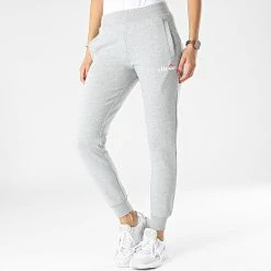 Budget 👏 Pantalon Jogging Femme Hallouli Gris Chiné de Ellesse 😍