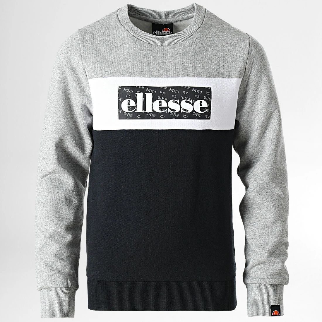 Acheter ✔️ Sweat Crewneck Enfant Pavone Noir Gris Chiné Blanc de Ellesse 🎁 3 Acheter ✔️ Sweat Crewneck Enfant Pavone Noir Gris Chiné Blanc de Ellesse 🎁