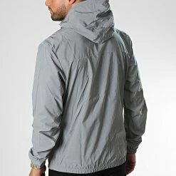 Bon marché 😀 Veste Zippée Capuche Moralez SXG13654 Gris Réfléchissant de Ellesse 🎁 -Ellesse Soldes ellesse 341211 SXG13654 REF 20221013T151543 04