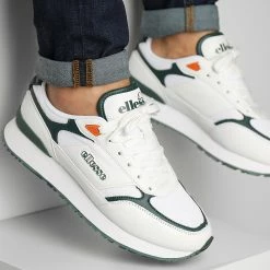 Sortie 🛒 Baskets Gara Runner SHPF0424 White Green de Ellesse ✨