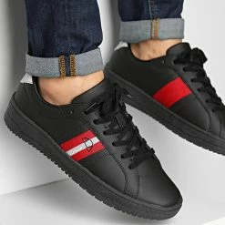 Remise 🥰 Baskets Strada Cupsole SHPF0521 Black de Ellesse 😉