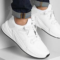 Le moins cher 😀 Baskets Siera Runner SXPF0421 White Black de Ellesse 🎁
