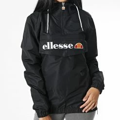 Meilleur prix 😍 Coupe-Vent Femme SGS09429 Noir de Ellesse 🔥