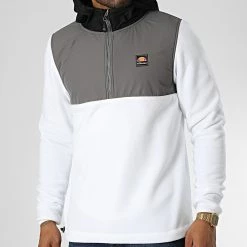 Top 10 👍 Veste Polaire Outdoor Capuche Venaro SHM14874 Blanc de Ellesse 😀