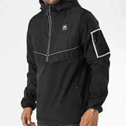 Meilleur prix 🎉 Veste Outdoor Capuche Erisini SHM14877 Noir de Ellesse 🎉