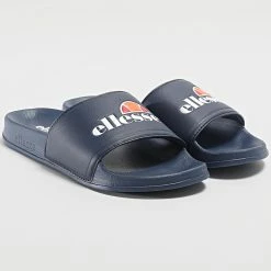 Remise 😉 Claquettes Filippo Bleu Marine de Ellesse ✔️