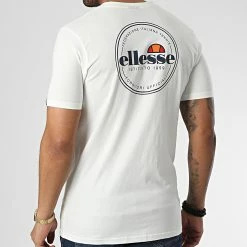Acheter 😉 Tee 👕 Shirt Liammo SHQ16807 Beige Clair de Ellesse 🔥